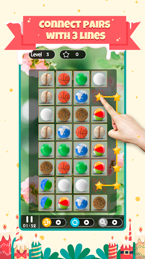 Tappics - Onnect Tile Matching Puzzle Game - Gameplay image of android game