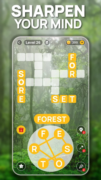 Word Scenery: Crossword - Gameplay image of android game
