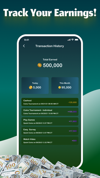 Earn Money - Play Games & Earn - عکس برنامه موبایلی اندروید