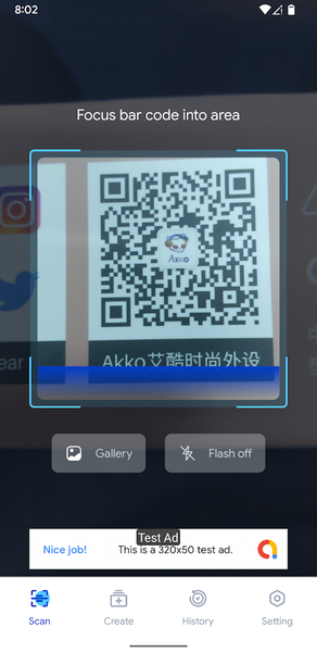 QR Code & Barcode Scanner - Image screenshot of android app