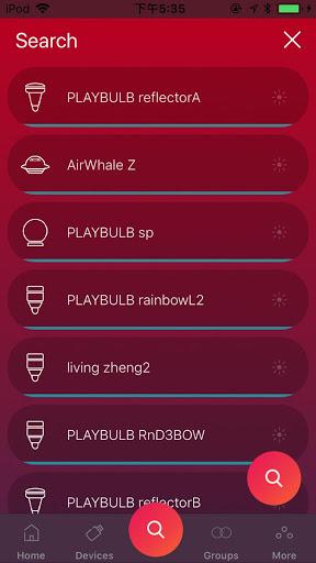 PLAYBULB 2.0 - Image screenshot of android app