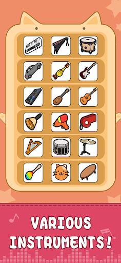 Musicat! - Cat Music Game - عکس برنامه موبایلی اندروید