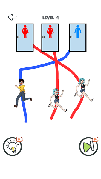 Draw to Pee - Gameplay image of android game