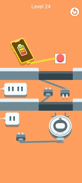 Crazy Plug - puzzle game - Gameplay image of android game