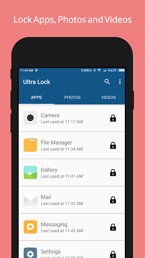 Ultra Lock - App Lock & Vault - Image screenshot of android app