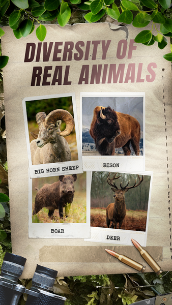 Animals Hunt: Shooting game - عکس بازی موبایلی اندروید