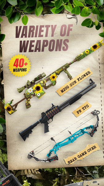 Animals Hunt: Shooting game - عکس بازی موبایلی اندروید