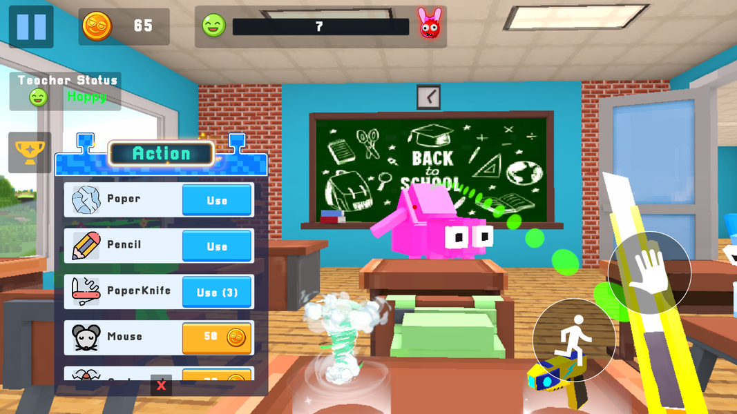 School Chaos: Craft and Prank - عکس بازی موبایلی اندروید