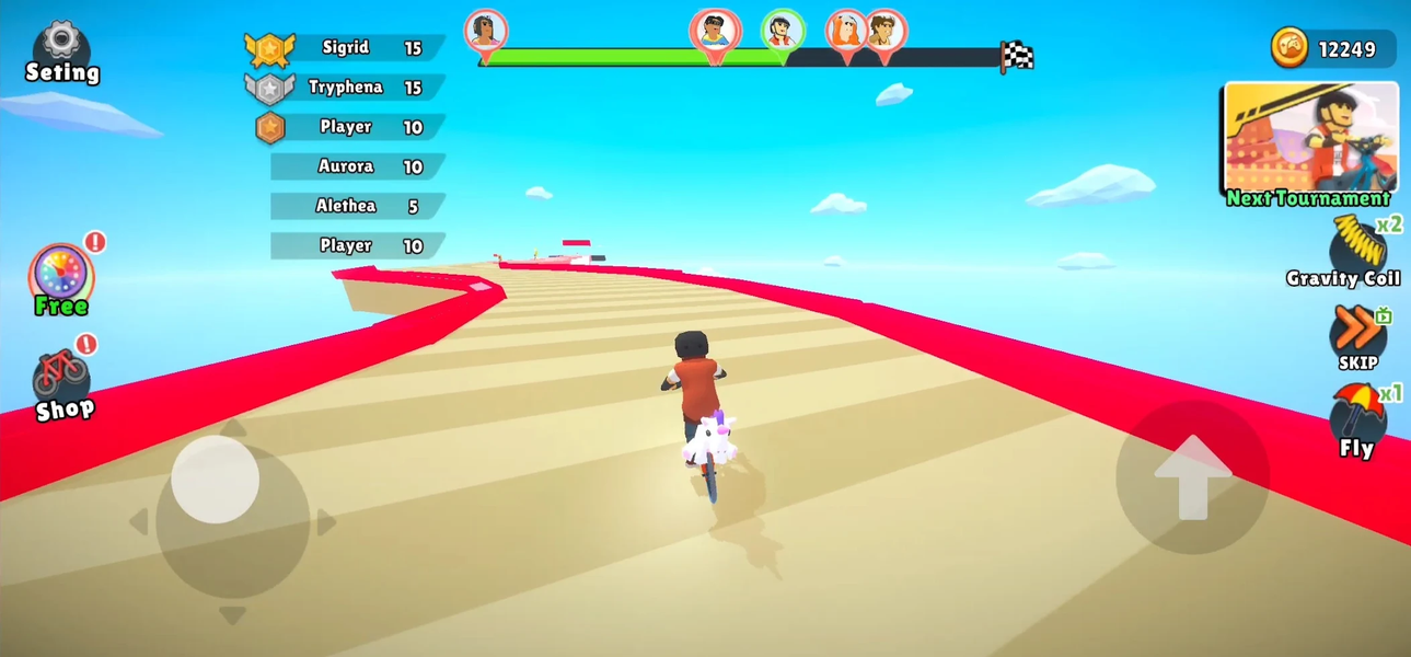 Bike Dash - Racing Master - Gameplay image of android game