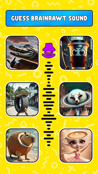 Guess Brainrawt Sound - Gameplay image of android game