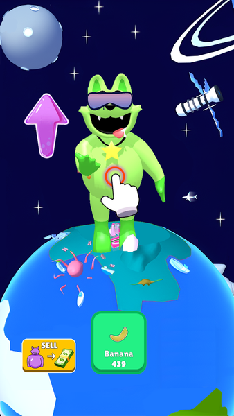 Monster Eating: Tap to Eat - عکس بازی موبایلی اندروید