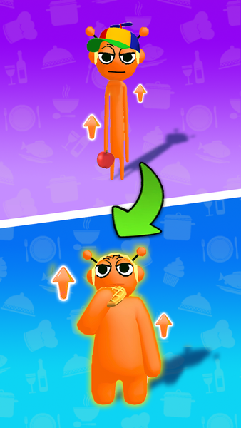 Monster Eating: Tap to Eat - عکس بازی موبایلی اندروید