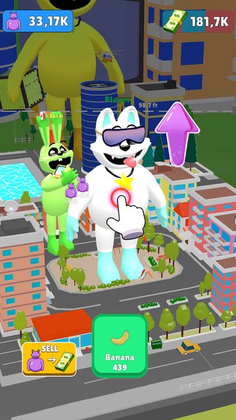 Monster Eating: Tap to Eat - عکس بازی موبایلی اندروید