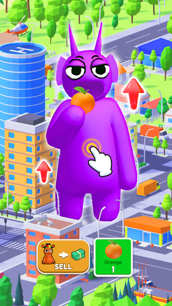 Monster Eating: Tap to Eat - عکس بازی موبایلی اندروید