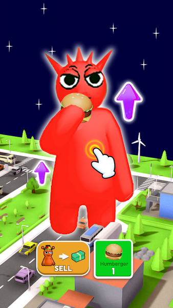 Monster Eating: Tap to Eat - عکس بازی موبایلی اندروید