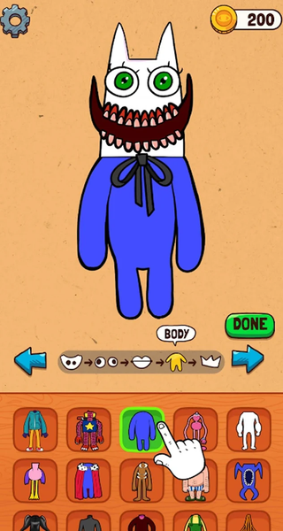 Monster Makeover: Mix Beats - Gameplay image of android game