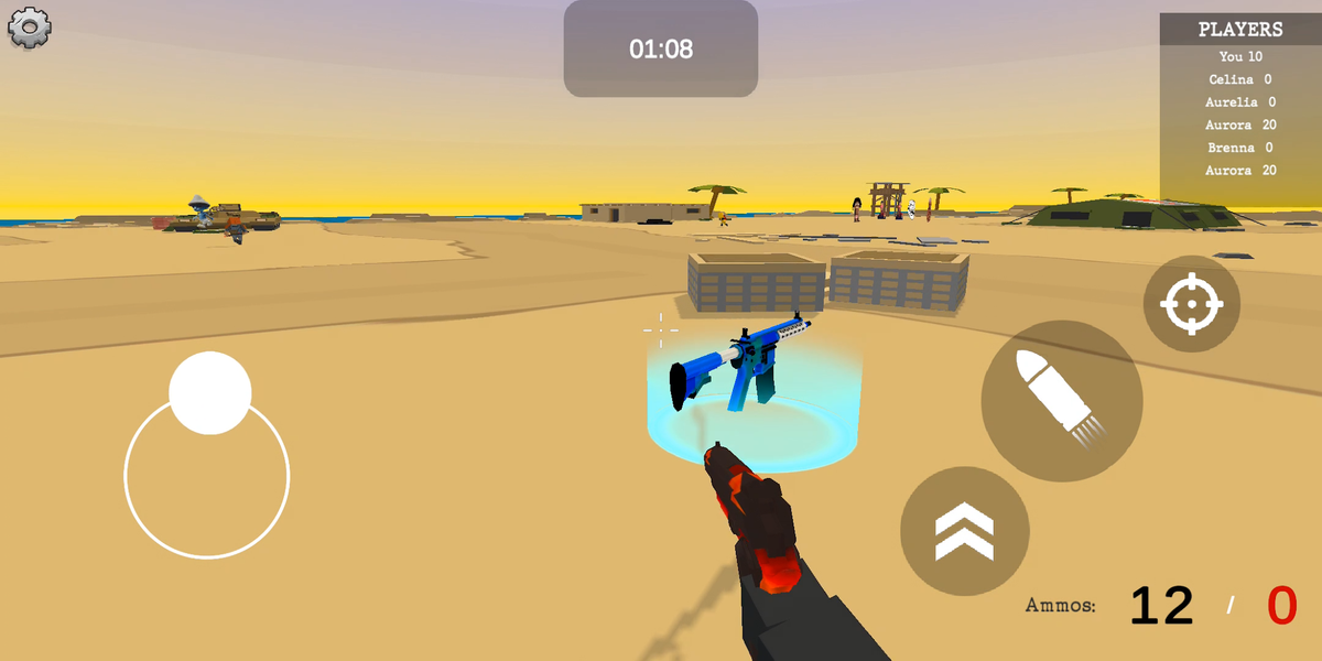 Nextbots in Backrooms Hunter - عکس بازی موبایلی اندروید