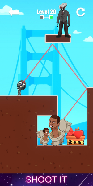 Power Gun: Shoot Em Down - عکس بازی موبایلی اندروید