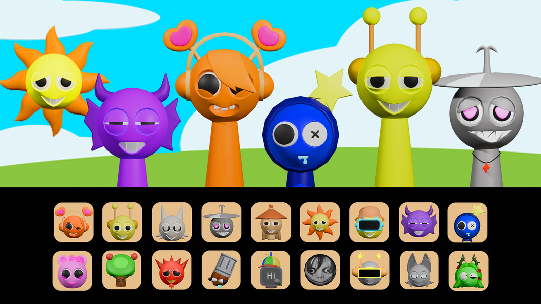 Monster Beatbox Horror 3D - Gameplay image of android game