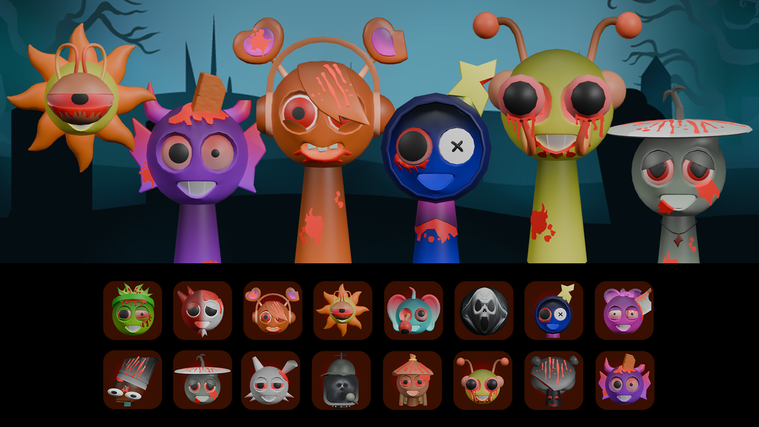 Monster Beatbox Horror 3D - Gameplay image of android game