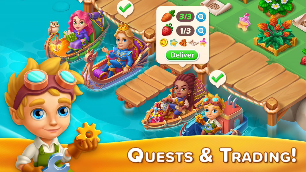 Star Merge - Match Island Game - عکس بازی موبایلی اندروید