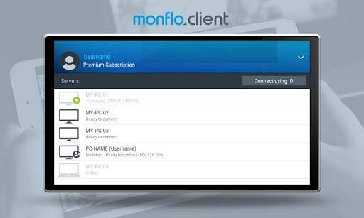 Monflo - Remote PC Access - Image screenshot of android app