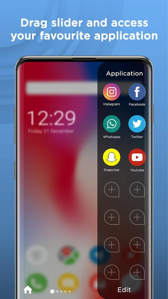 Smart Sidebar - Edge Screen - عکس برنامه موبایلی اندروید