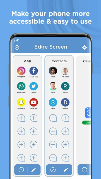 Smart Sidebar - Edge Screen - عکس برنامه موبایلی اندروید