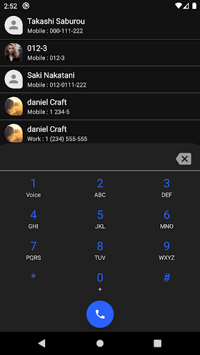 Quick Dialer - Image screenshot of android app