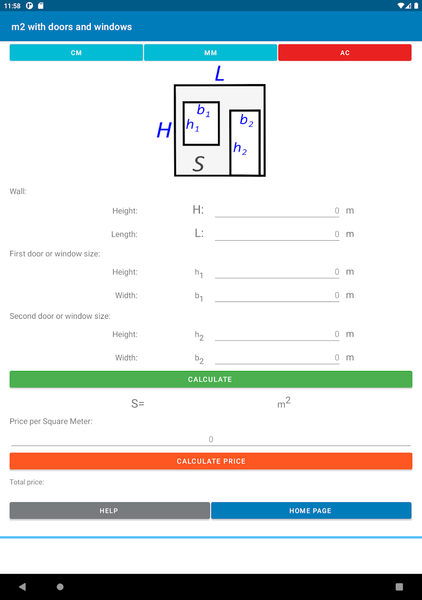 m۲ - calculator - عکس برنامه موبایلی اندروید