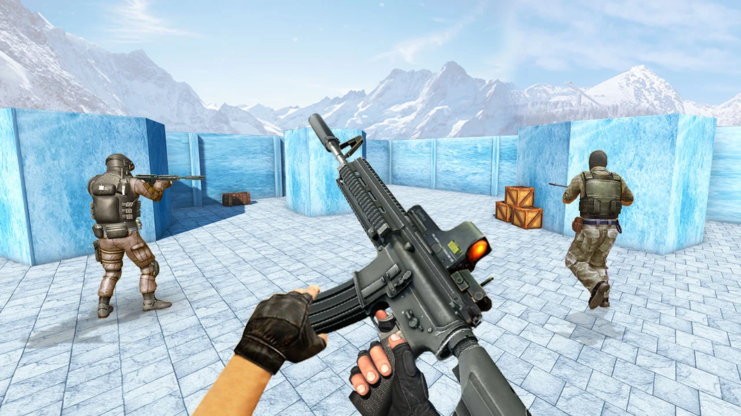 Gun Game 3d-fps Shooting Games - Gameplay image of android game
