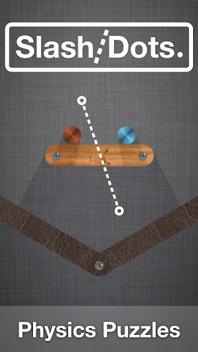 Slash/Dots.  Physics Puzzle - Gameplay image of android game