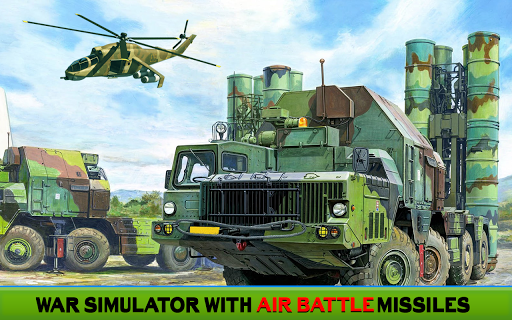 Rocket Attack Missile Truck 3d - Gameplay image of android game