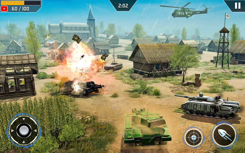 World Tank Battle Zone - عکس بازی موبایلی اندروید