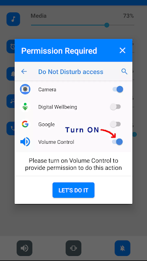 Volume Control - عکس برنامه موبایلی اندروید