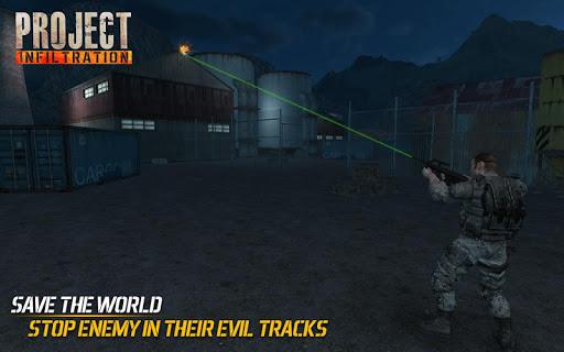 Squad Commando 3D - Gun Games - Gameplay image of android game
