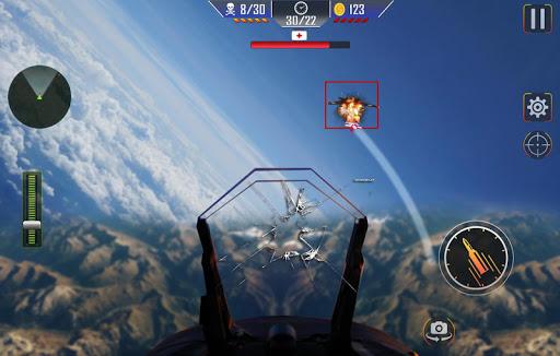 Ace Jet Fighter Air Combat: Modern Warplanes 3D - Gameplay image of android game