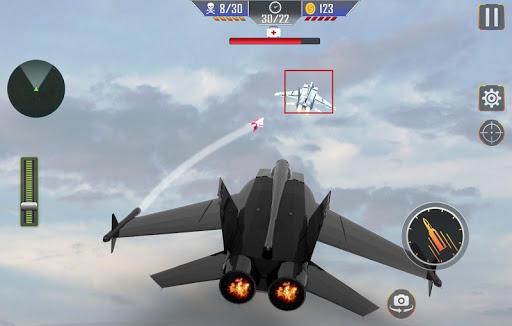 Ace Jet Fighter Air Combat: Modern Warplanes 3D - Gameplay image of android game