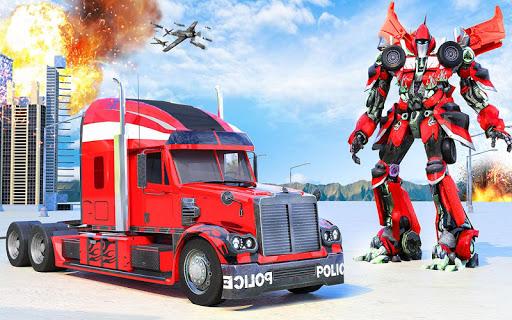 Truck Games - Car Robot Games - Gameplay image of android game