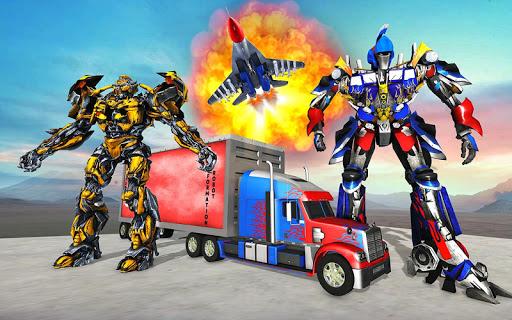 Truck Games - Car Robot Games - Gameplay image of android game