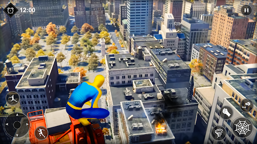 Mia Spider Hero Rope Hero Game - عکس بازی موبایلی اندروید