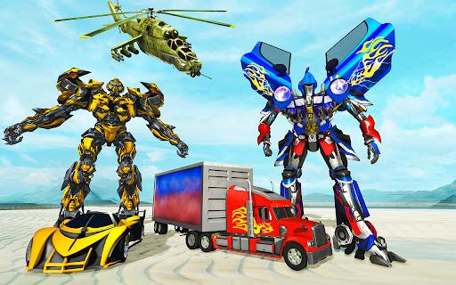 Truck Transform Robot Game - Image screenshot of android app