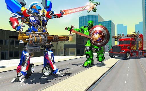 Truck Transform Robot Game - Image screenshot of android app
