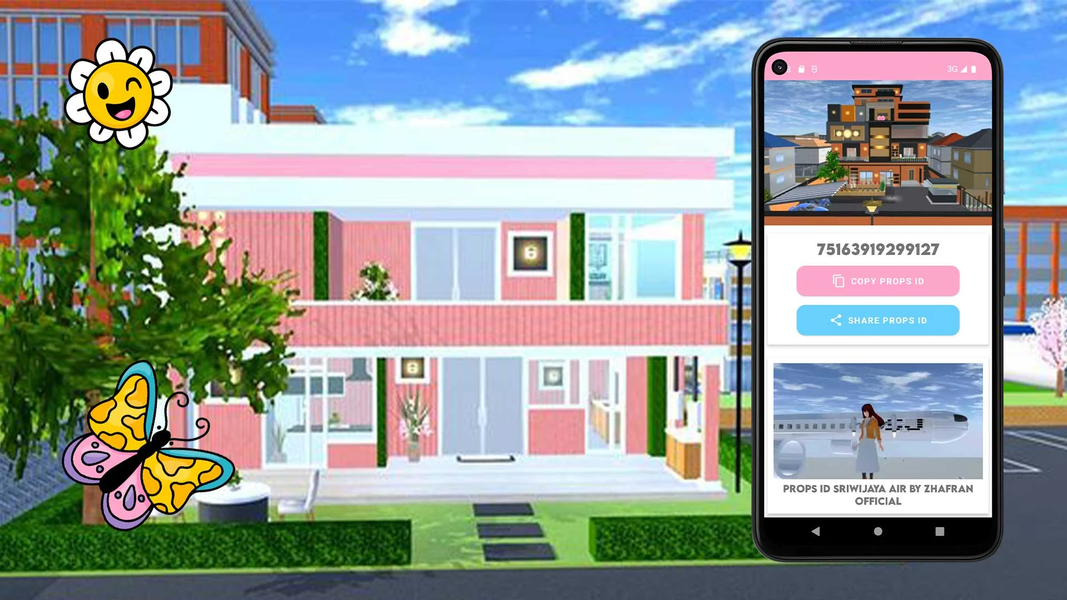 Aesthetic House ID for Sakura - عکس برنامه موبایلی اندروید