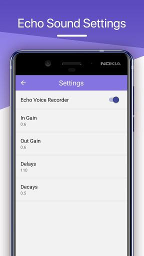 Echo Voice Recorder - عکس برنامه موبایلی اندروید