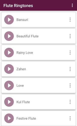 Flute Ringtones - Image screenshot of android app