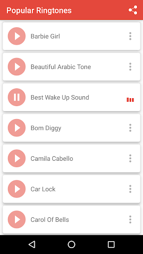 Popular Ringtones - Image screenshot of android app