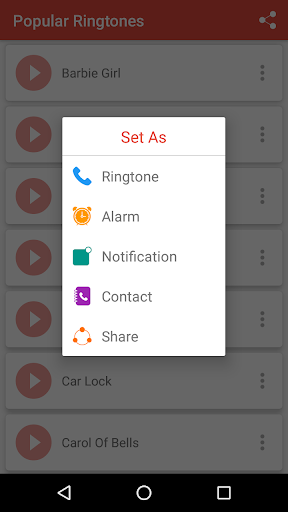 Popular Ringtones - Image screenshot of android app