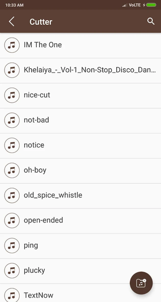 Ringtone Maker - MP3 Cutter - Image screenshot of android app
