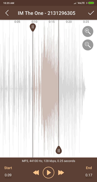 Ringtone Maker - MP3 Cutter - Image screenshot of android app
